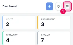 Menü öffnen
