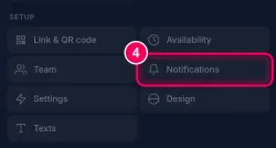 Open „Notifications“