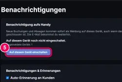 Einschalten