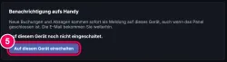 Einschalten