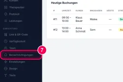 „Benachrichtigungen“ tippen