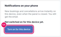 Switch on