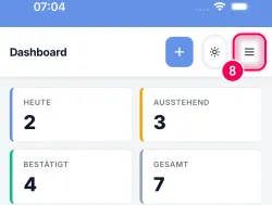 Menü öffnen