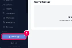 Click „Install app“