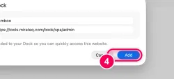 Confirm with „Add“