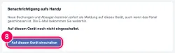Einschalten