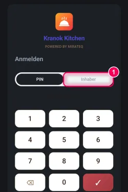 Auf „Inhaber“ wechseln