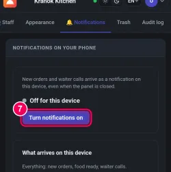 Switch it on