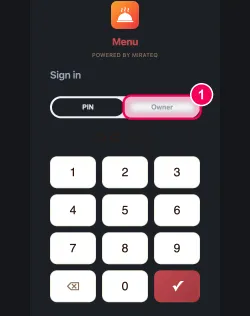 Switch to 'Owner'