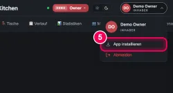 „App installieren“ anklicken
