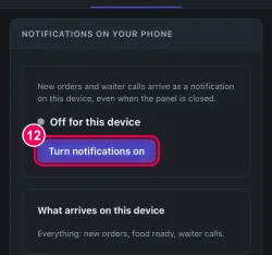 Switch it on