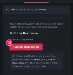 Switch it on