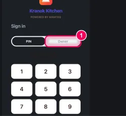 Switch to 'Owner'