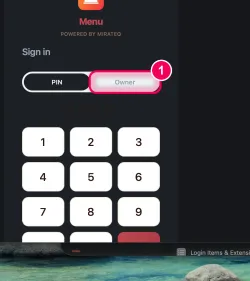 Switch to 'Owner'