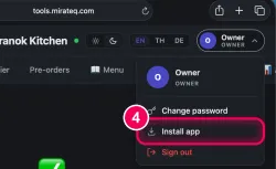 Click 'Install app'