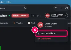 „App installieren“ anklicken