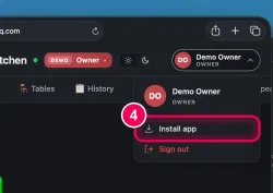 Click 'Install app'