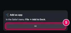 Click 'OK'